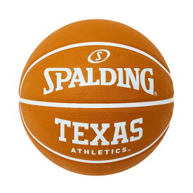 スポルディング SPALDING テキサス・ロングホーンズ アスレチックス ラバー バスケットボール 7号球 #84-917J 【あす楽】【スポーツ・アウトドア バスケットボール ボール】