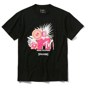 スポルディング SPALDING Tシャツ MTV ハワイナス(メンズ) [サイズ：M] [カラー：ブラック] #SMT22051M 【あす楽】【スポーツ・アウトドア アウトドア ウェア】