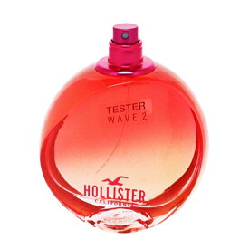 ホリスター 香水 HOLLISTER ウェーブ 2 フォーハー (テスター) EDP・SP 100ml 【あす楽 送料込み(沖縄・離島を除く)】【フレグランス ギフト プレゼント 誕生日 レディース・女性用】【WAVE 2 FOR HER EAU DE PARFUM SPRAY TESTER】