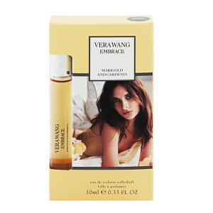 香水 VERA WANG エンブレイス マリーゴールド アンド ガーデニア EDT ローラーボール 10ml 【フレグランス ギフト プレゼント 誕生日 ロールオンタイプ】【EMBRACE MARIGOLD AND GARDENIA EAU DE TOILETTE ROLLERB