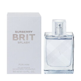 バーバリー 香水 BURBERRY ブリット スプラッシュ EDT・SP 50ml 【あす楽 送料込み(沖縄・離島を除く)】【フレグランス ギフト プレゼント 誕生日 メンズ・男性用】【ブリット BRIT SPLASH FOR HIM EAU DE TOILETTE SPRAY】