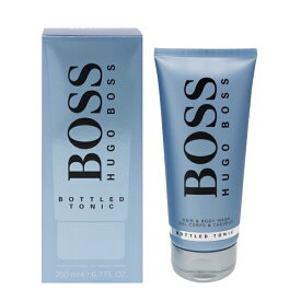 HUGO BOSS ボス ボトルド トニック ヘア＆ボディウォッシュ 200ml 【あす楽】【フレグランス ギフト プレゼント 誕生日 入浴料・シャワージェル】【ボス BOSS BOTTLED TONIC HAIR ＆ BODY WASH】