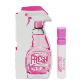 モスキーノ 香水 MOSCHINO フレッシュクチュール ピンク (チューブサンプル) EDT・SP 1ml 【フレグランス ギフト プレゼント 誕生日 レディース・女性用】【フレッシュクチュール PINK FRESH COUTURE EAU DE TOILETTE SPRAY】