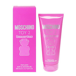MOSCHINO gC2 ouK oXV[WF 200ml y(E)zytOX Mtg v[g a EV[WFzyTOY 2 BUBBLE GUM PERFUMED BATH  SHOWER GEL