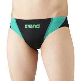 アリーナ ARENA リミック メンズ競泳用水着 [サイズ：L] [カラー：ブラック×グリーン] #ARN-1027M-BKGN 【送料無料】【スポーツ・アウトドア その他雑貨 】