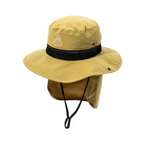 ポーラー POLeR 2WAY SUNGUARD LONG BRIM HAT [カラー：COYOTE] #231MCV0048-COY 2023SS【あす楽 送料無料】【スポーツ・アウトドア アウトドア ウェア】