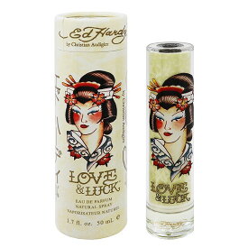 エド ハーディ 香水 ED HARDY ラブ＆ラック ウーマン EDP・SP 50ml 【あす楽】【フレグランス ギフト プレゼント 誕生日 レディース・女性用】【ラブ＆ラック LOVE ＆ LUCK EAU DE PARFUM SPRAY】