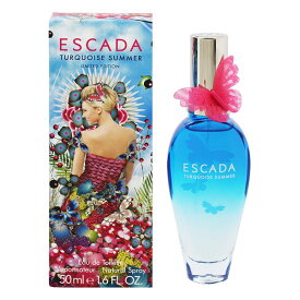 エスカーダ 香水 ESCADA ターコイズサマー EDT・SP 50ml 【あす楽 送料込み(沖縄・離島を除く)】【フレグランス ギフト プレゼント 誕生日 レディース・女性用】【ターコイズサマ TURQUOISE SUMMER EAU DE TOILETTE SPRAY】