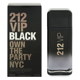 キャロライナヘレラ 香水 CAROLINA HERRERA 212 VIP メン ブラック EDP・SP 200ml 【あす楽 送料無料】【フレグランス ギフト プレゼント 誕生日 メンズ・男性用】【212 VIP 212 VIP BLACK EAU DE PARFUM FOR MEN SPRAY】