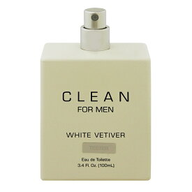 クリーン 香水 CLEAN ホワイト ベチバー フォーメン (テスター) EDT・SP 100ml 【あす楽 送料込み(沖縄・離島を除く)】【フレグランス ギフト プレゼント 誕生日 メンズ・男性用】【CLEAN WHITE VETIVER FOR MEN EAU DE TOILETTE SPRAY TESTER】