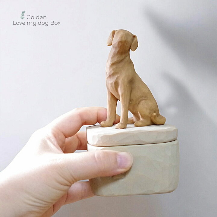 楽天市場】ウィローツリー/ペット犬 形見箱・ミニ骨壷 Love my Dog 