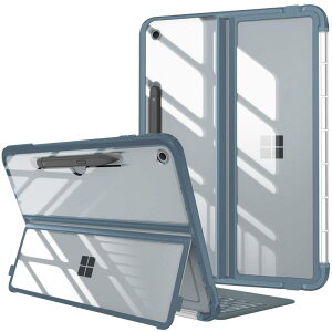 Fintie for Microsoft Surface Pro 12 �P�[�X �J�o�[ 2025�N���f�� 12�C���` �^�C�v�J�o�[ �\�t�gTPU �S�ʕی�^ �X�^���h�ی�@�\�t�� �L�b�N�X�^���h�P�[�X �y�� ���^ �ϏՌ�