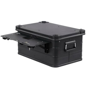 deerestアルミマルチコンテナボックスX-PANDA50Lスタッキング拡張性収納ボックス荷台ロックタイプ多機能収納ケースキャンプ車載アウトドアツールギアコンテナ