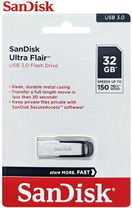 TfBXN USB[ 32GB ɏUSB3.0 R:150MB/stbVhCu EgAA 150MB/s SDCZ73-032G-G46 ] Ultra Flair^{fB