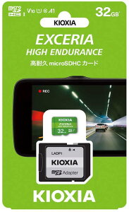 KIOXIA ���ϋvmicroSDHC�������J�[�h 32GB Class10 UHS-I U1 V10 A1 100MB/s SD�A�_�v�^�[�t�� KEMU-A032G �h�����R���� �L�I�N�V�A EXCERIA