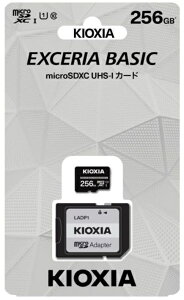 microSDXC�J�[�h 256GB �L�I�N�V�A�}�C�N��SDXC�J�[�h 256GB Class10 UHS-I U1 KCA-MC256GS�t��HD�^�� EXCERIA BASIC KIOXIA