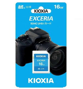 16GB �L�I�N�V�A SDHC�J�[�h 16GB Class10 UHS-I�Ή�SDHC�������J�[�h 100MB/s �t���n�C�r�W�����B�e����EXCERIA KSDU-A016G ���{�� ���{���K�i