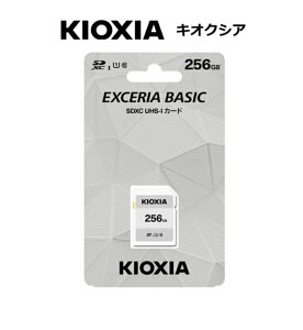 256GB SDHC�J�[�h �L�I�N�V�A 256GB Class10 UHS-I�Ή�SDHC�������J�[�h �q���[�Y���� EXCERIA KCA-SD256GS ���{��