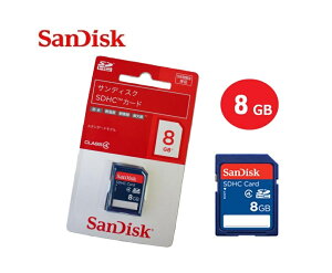 SanDisk SDHC�J�[�h 8GB SDHC 8GB Class4 �T���f�B�X�N �h�� �ω��x �ϏՌ� ��X�� SDSDB-8192-J95A