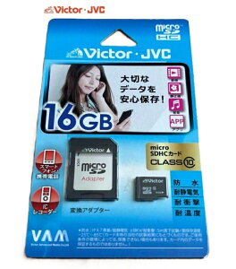 �r�N�^�[ microSD�J�[�h 16GB Class10 �������J�[�hmicroSDHC 16GB ���ϋv�� ���S�ۑ� V-MCSD16CL10