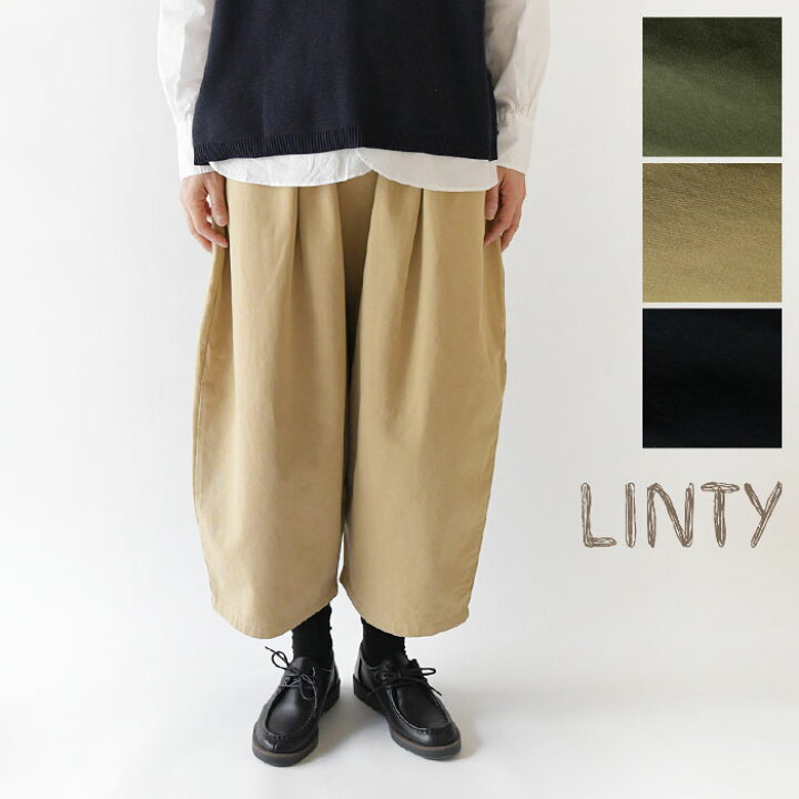 楽天市場 10 Offクーポン対象商品 Linty リンティー コットン ツイル ボール パンツ レディース 春 夏 ナチュラル 服 シンプル おしゃれ ブランド ナチュラン 人気 30代 40代 50代 ゆったり ワイド 体型カバー 母の日 Matilda マチルダ