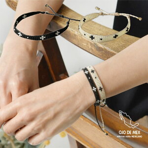 y10%OFFN[|ΏۏizyOJO DE MEX Iz f bNXzMacrame Cruz Glass Beads Bracelet }N NX KXr[Y uXbg(ODM-MCCRUZ)Ki RIIZE CY fB[X Y jZbNX 