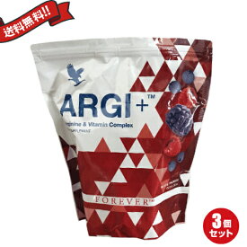 お得な3袋セット フォーエバー ARGI＋ アールジープラス 360g FLP