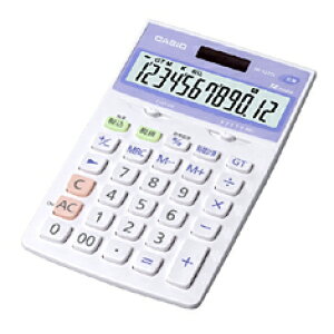 CASIO(カシオ計算機)【電卓】抗菌電卓 ジャストタイプ 12桁 JW-122CL