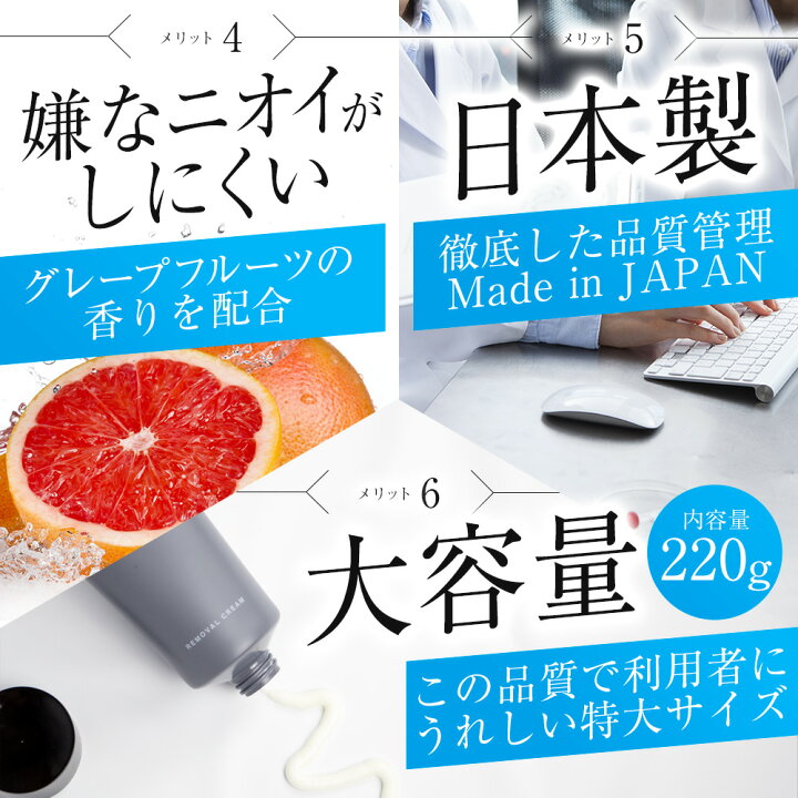 楽天市場】【公式】MENON 除毛クリーム 220g メノン クリーム 敏感肌 