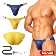 【2枚パンツセット】GX3/ジーバイスリー GLOSS SPORTS Vビキニ