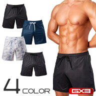 GX3/ジーバイスリー WEAR-GLOSS SPORTS- ジム ハーフパンツ
