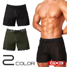 GX3/ジーバイスリー WEAR-GOOUT- MESH ハーフパンツ