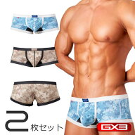 【2枚パンツセット】GX3/ジーバイスリー GOOUT ボクサーパンツ#NP15