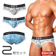 【2枚パンツセット】GX3/ジーバイスリー GOOUT ブリーフパンツ#NP20