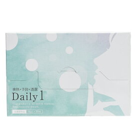 デイリーワン Daily1 1箱 30包 マウスウォッシュ ホワイトニング デンタルケア 口臭対策 個別包装