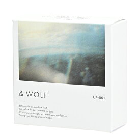 & WOLF by N organic UF-002 ライトベージュ 12.5g リキッドファンデーション 美容液成分22種 柑橘香 ナチュラルフィニッシュ