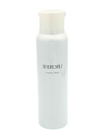 SHIRORU クリスタルホイップ 炭酸泡洗顔 120g 泡立て不要 洗顔フォーム 炭酸泡タイプ もっちり泡 洗顔料 フェイスウォッシュ スキンケア