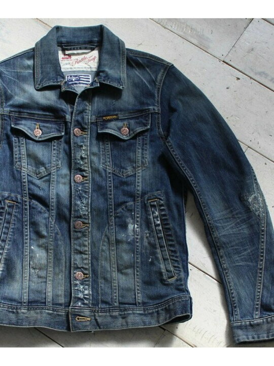 楽天市場】【SALE／50%OFF】BOBSON別注 Gジャン RATTLE TRAP メンズ 