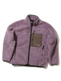 【SALE／30%OFF】【FIRST DOWN(ファーストダウン)】BOA FLEECE JKT FUSE メンズ ビギ ジャケット・アウター ブルゾン・ジャンパー ホワイト グレー ピンク ブラック【RBA_E】【送料無料】[Rakuten Fashion]