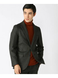 【SALE／50%OFF】《吸湿発熱ダウンファブリック》シャンブレー高機能ストレッチジャケット/セットアップ対応/ビジカジ/ON・OFF兼用 CROWDED CLOSET メンズ ビギ ジャケット・アウター テーラードジャケット・ブレザー ネイビー グレー【RBA_E】【送料無料】[Rakuten Fashion]