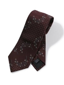【TIE YOUR TIE/タイユアタイ】フィレンツェフローラル柄ネクタイ MEN'S BIGI メンズ ビギ スーツ・フォーマル ネクタイ・蝶ネクタイ ネイビー ワインレッド【送料無料】[Rakuten Fashion]