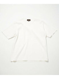 60/2マーセライズジャージVネックTEE MEN'S BIGI メンズ ビギ トップス カットソー・Tシャツ ブラック ホワイト ベージュ ブルー【送料無料】[Rakuten Fashion]