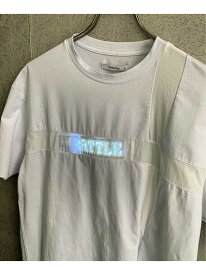 【SALE／50%OFF】LED搭載半袖Tシャツ RATTLE TRAP メンズ ビギ トップス カットソー・Tシャツ ホワイト ブラック【RBA_E】【送料無料】[Rakuten Fashion]