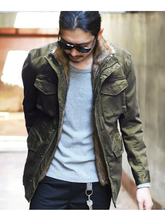楽天市場】【SALE／60%OFF】M-65ファーライナー付ブルゾン RATTLE TRAP 