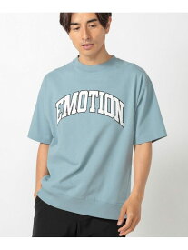 【SALE／50%OFF】ヘビーウェイトカレッジTシャツ UNION STATION メンズ ビギ トップス カットソー・Tシャツ ホワイト グレー ブルー【RBA_E】[Rakuten Fashion]