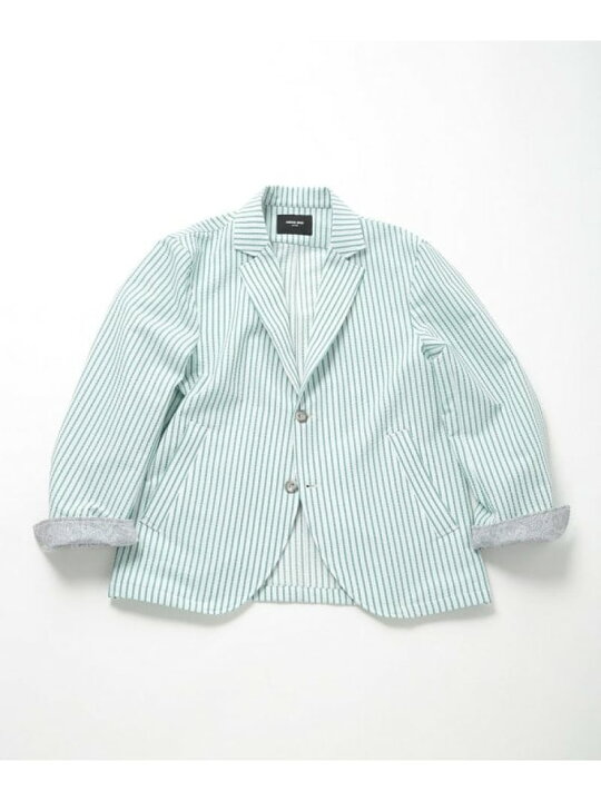 楽天市場】【SALE／30%OFF】【COOL MAX】サッカーストライプテーラード 