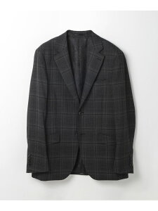 �ySALE�^50%OFF�z�yACTIVE TAILOR�z�z�b�v�T�b�N�`�F�b�N�W���P�b�g MEN'S BIGI �����Y �r�M �W���P�b�g�E�A�E�^�[ �e�[���[�h�W���P�b�g�E�u���U�[ �O���[ �l�C�r�[�yRBA_E�z�y���������z[Rakuten Fashion