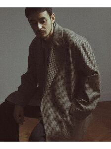 �yBASED ON MEN'S BIGI HERITAGE�z�K���N���u�`�F�b�N �R�e�[�W�R�[�g MEN'S BIGI �����Y �r�M �W���P�b�g�E�A�E�^�[ �`�F�X�^�[�R�[�g �x�[�W���y���������z[Rakuten Fashion]