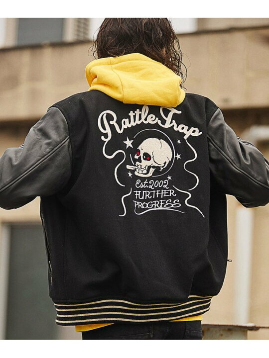 楽天市場】【SALE／50%OFF】メルトンスタジャン RATTLE TRAP メンズ 