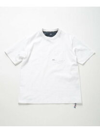 【DENHAM/デンハム】別注ポケットTシャツ MEN'S BIGI メンズ ビギ トップス カットソー・Tシャツ ブルー ホワイト ネイビー【送料無料】[Rakuten Fashion]